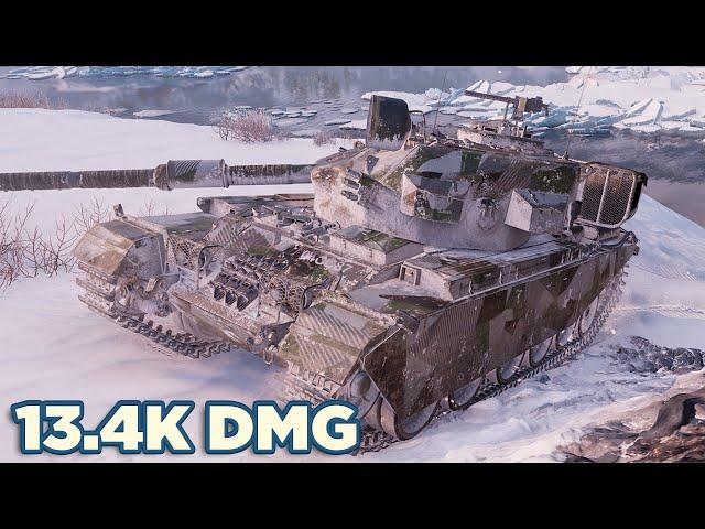 Centurion Action X • 13.4K DMG 8 KILLS • WoT Gameplay