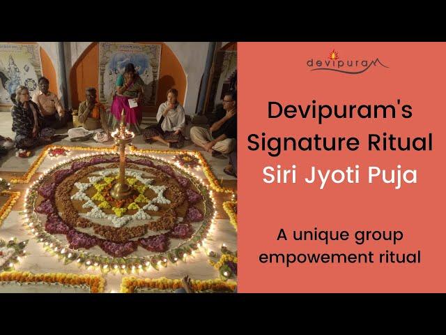 Siri Jyoti Puja I Unique Group Empowerment Ritual I Devipuram's Signature Program I (Telugu)