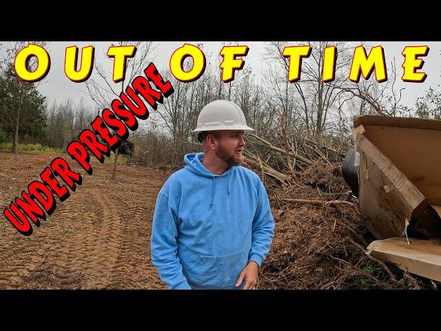 ALOT TO GET DONE |tiny house homesteading off-grid cabin build DIY HOW TO sawmill tractor tiny cabin