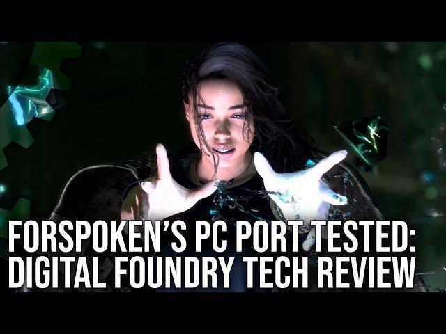 Forspoken PC - DF Tech Review - DirectStorage Tested, RT Upgrades and More