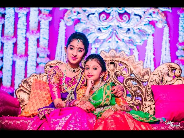 RITISHA & PRANISHA HALF SAREE FUNCTION II EPICS BY AVINASH