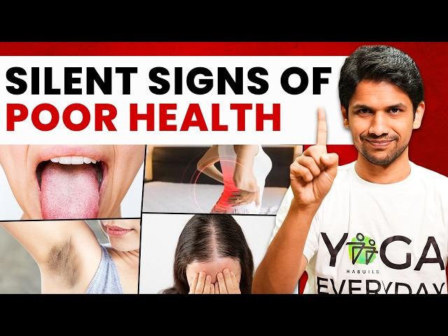 15 Signs of UNHEALTHINESS in Human Body(Don’t miss 10th!) | Saurabh Bothra Yoga