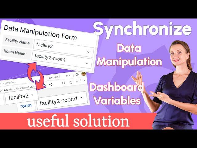 Synchronize dashboard variables with Data Manipulation in Grafana | Tutorial