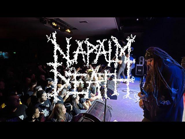 Napalm Death - Sydney - 2023 • FULL SET •