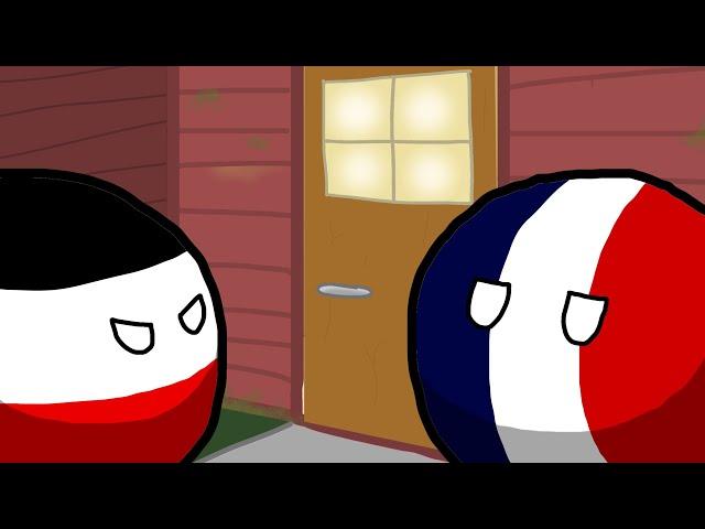 Let me in from Tomska but it's the world wars (countryballs animation)