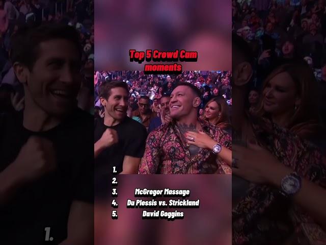 #crowdcam #moments #ufc #mma #boxing #youtubeshorts #davidgoggins #strickland #mcgregor