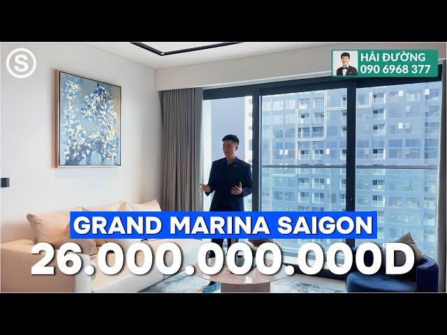 Căn hộ Grand Marina SaiGon - Căn hộ Marriott 1 phòng ngủ 58M2 VIEW SÔNG #sunhomes #grandmarinasaigon