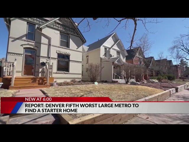 Denver metro one of the worst places to find a starter home