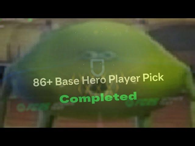 opening the 86+ HERO PLAYER PICK!!!