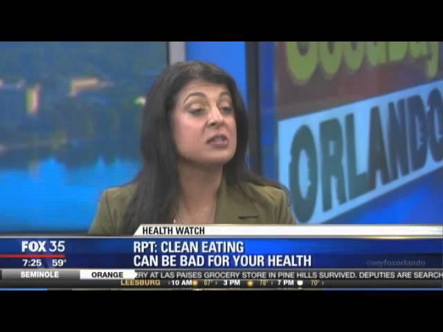 Orthorexia: Clean Eating Gone Too Far: Dr. Romie on  FOX News Orlando