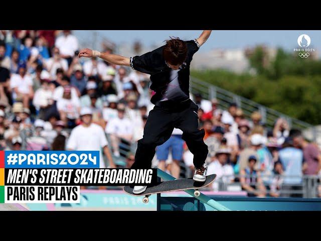 Men's Street Skateboarding Final  | Paris Replays