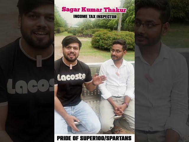SUCCESSFUL STORY : SAGAR KUMAR THAKUR ! INCOME TAX INSPECTOR ! SELECTED IN SSC CGL 2024