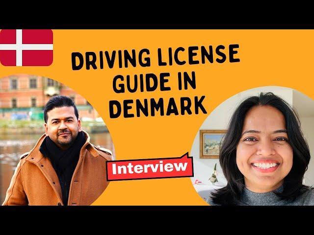 Driving License Guide in Denmark | Indians in Denmark | Interview with @sabyasachi1983