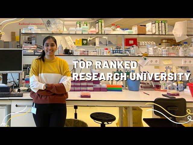 How I Got Into Top Ranked Research Program (University)