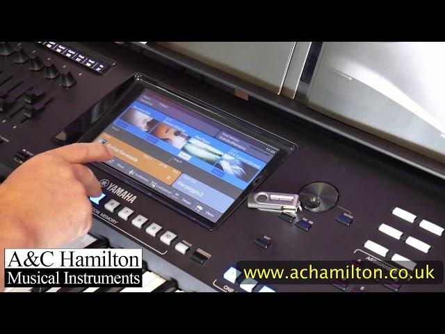 Yamaha Genos Playlist Basic Demo - A&C Hamilton