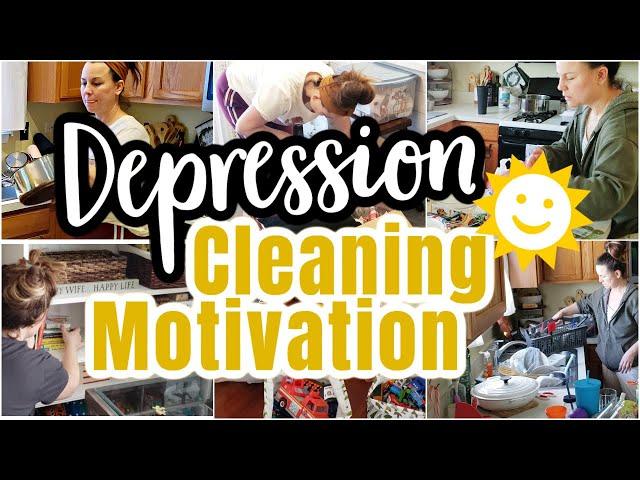 *GETTING BACK ON TRACK MOTIVATION AFTER DEPRESSION!! (REAL LIFE CLEANING MOTIVATION FOR DEPRESSION)