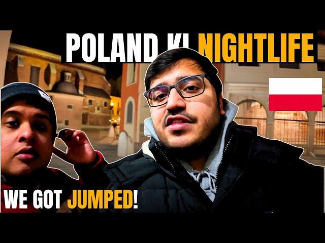 NIGHTLIFE WENT WRONG IN KRAKOW POLAND| Bad Treatment from Indian Restaurant| Indians in Poland