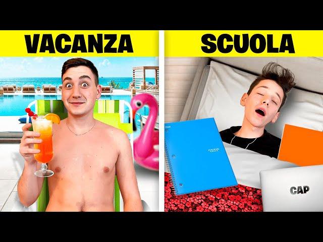 SCUOLA vs VACANZA: Morning Routine