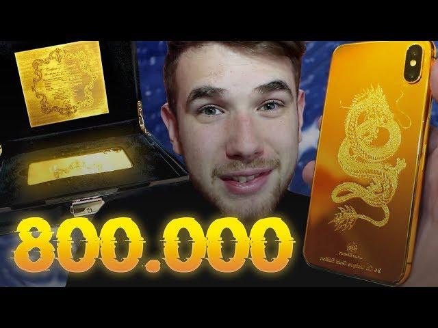 IL MIO NUOVO iPHONE X D'ORO!! - ORO 24K! -  * SPECIALE 800 000 ISCRITTI! *