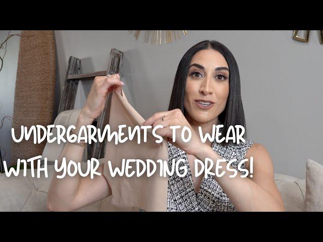 Undergarments & Shapewear To Wear With Your Wedding Dress