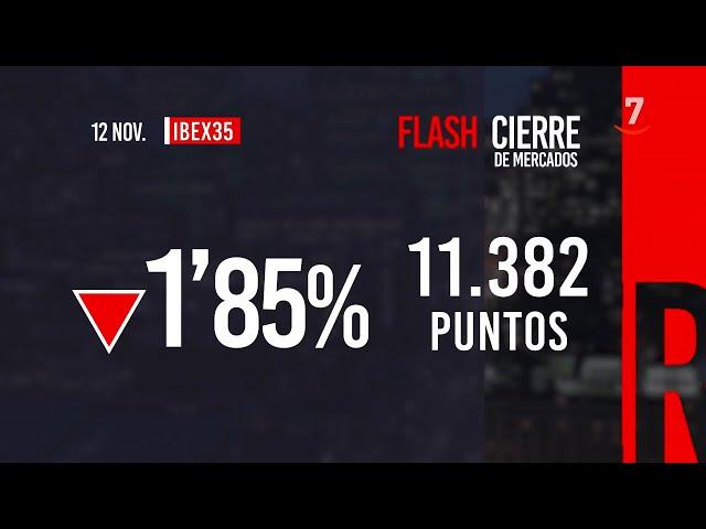 Flash cierre de mercados (12/11/2024)