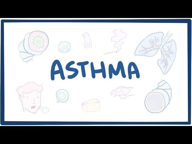 Asthma - causes, symptoms, diagnosis, treatment, pathology