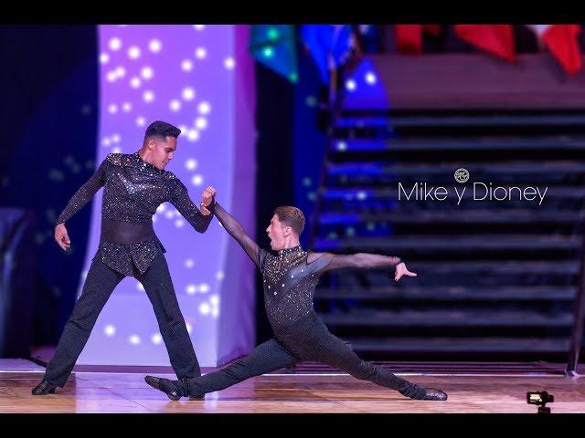 Mike y Dioney 1er Lugar Parejas Salsa Cabaret Same Gender Euroson Latino 2018