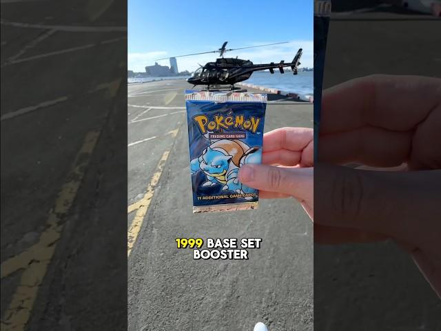 Pokemon Base Set Opened 2,000 ft over New York! 