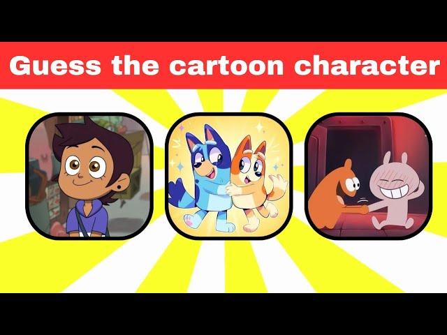 Guess the Cartoon Character Challenge!  | Fun Quiz for Kids & Adults