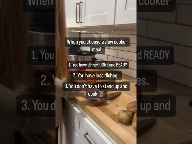 Do you love slow cooker meals?!? Check out the tagged video! #slowcookerrecipe #slowcookerideas