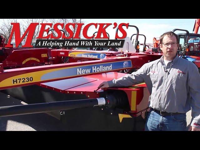 New Holland H7230 Discbine Overview | Messick's