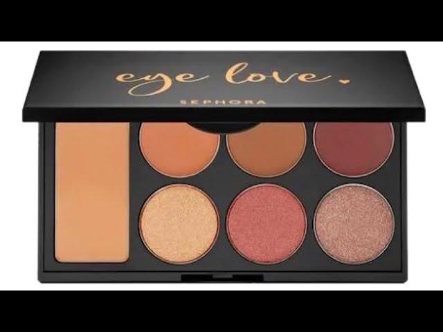 5 MIN Beginner Friendly  | Sephora Eye Love Palette Deep Warm Tutorial | Neutral Eyeshadow