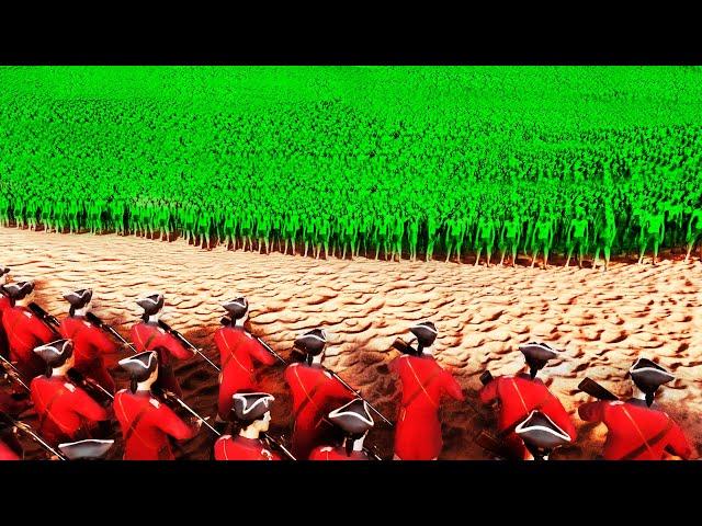 Musket Line Army vs 1 MILLION ZOMBIES! | UEBS 2