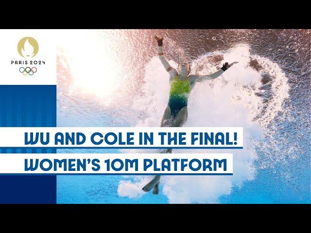  Melissa Wu and Ellie Cole into the Final! | Women's 10m Platform | #Paris 2024 Highlights