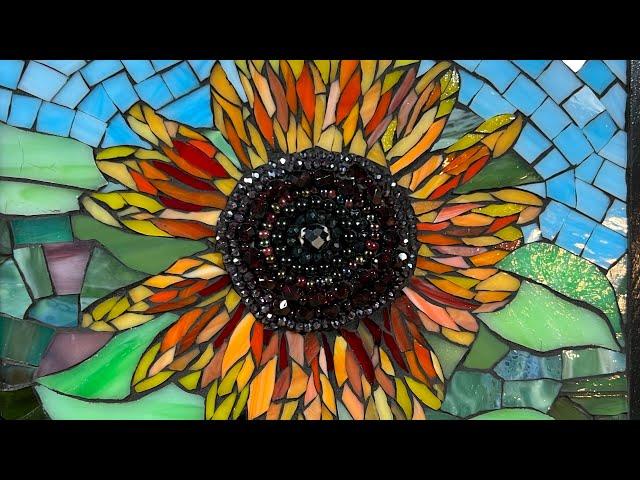 Ep. 143 HOW I FINISH THE AUTUMN BEAUTY SUNFLOWER AND ST. MARK GETS A WING!