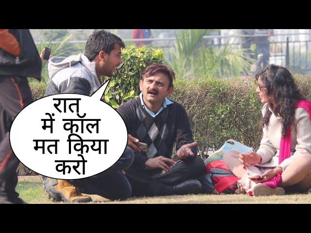 Aapki Ladki Raat Me Call Karti Hai Prank On Cute Friends In Delhi By Basant Jangra prank gone wrong!