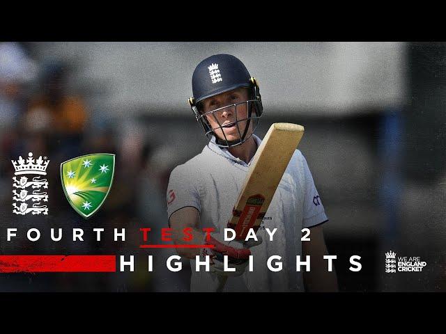 Crawley Hits Stunning Century! | Highlights - England v Australia Day 2 | LV= Insurance Test 2023