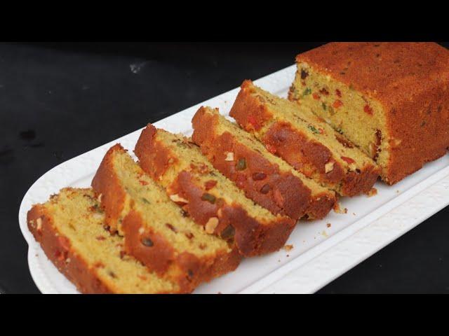 Dry Fruit Cake Recipe|Super Moist Fruit Cake|Easy Christmas Fruits Cake