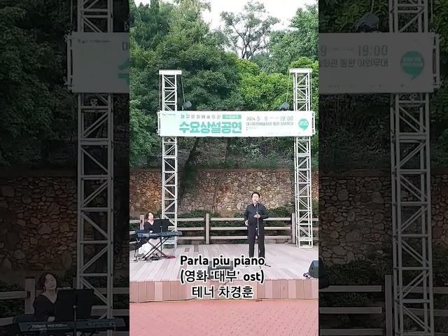 Parla piu piano (영화 '대부' ost) 독일가곡회 테너 차경훈 (수요상설공연) #피아노 #노래 #piano #공연