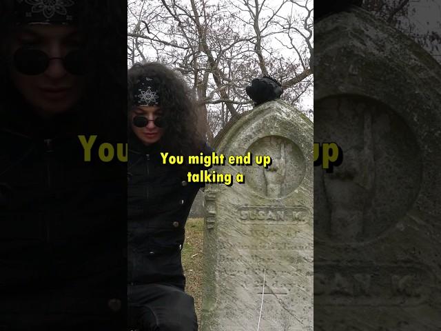 This is why you should use a spirit box when ghost hunting.