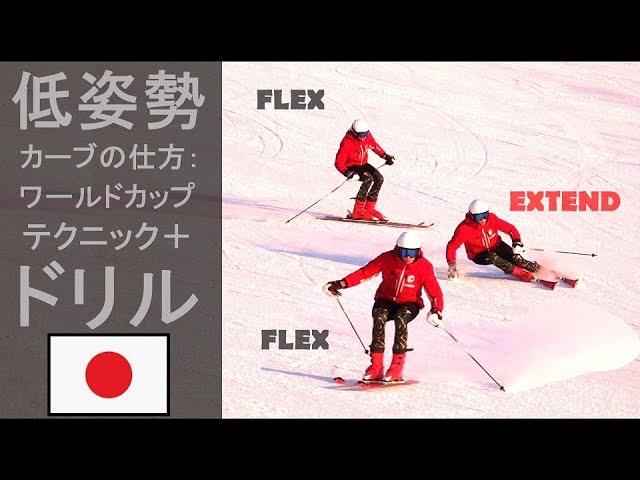 低姿勢カーブの仕方： ワールドカップテクニック＋ドリル
