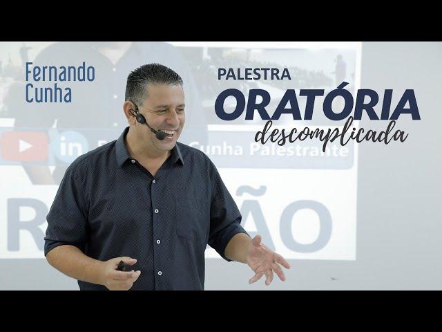 Palestra divertida sobre Oratória - Falar em público é fácil