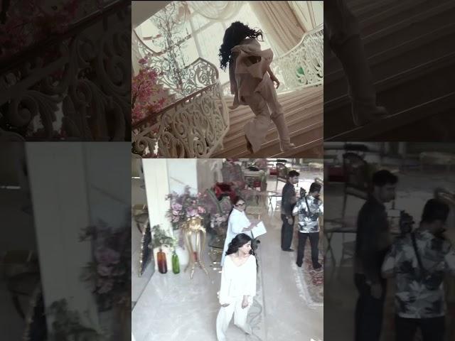 Sehar khan Fitrat music video behind the scenes  directed by PostGuru