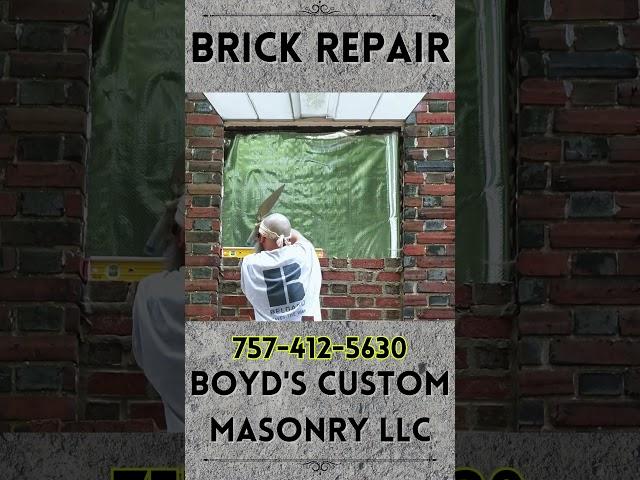 Boyd's Custom Masonry LLC.  Brick.Block.Stone. 757-412-5630.  Virginia Beach.  Chesapeake.  Norfolk.