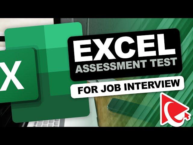 Excel Test for Job Interview