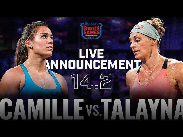 Camille Leblanc-Bazinet vs. Talayna Fortunato — CrossFit Open Announcement 14.2