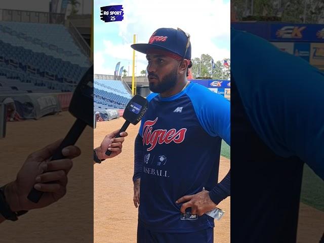 DECLARACIONES DE KEYBER RODRÍGUEZ ️ #tigresdearagua #beisbol #lvbp #beisbolvenezolano