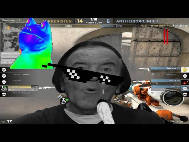 CS GO MLG ACE with Smoke Kill