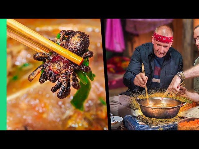 Hot Pot From Hell!! The Bizarre Diet of Vietnam's Black Thai People!! | TRIBAL VIETNAM EP4