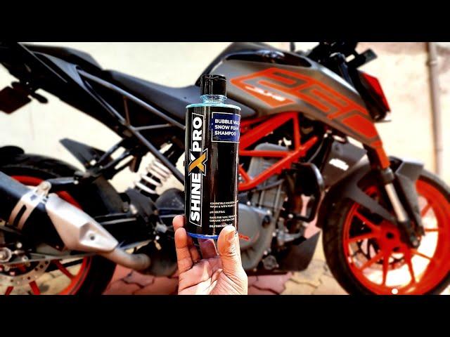 Bubble Wash Snow Foam Shampoo for Bikes & Cars | ShineXPro | Bucket Wash & Foam Gun